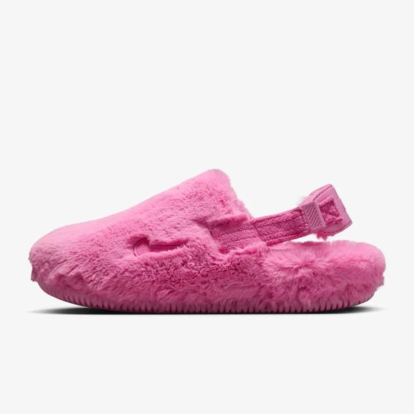 Nike Womens Calm Mule SE 'Playful Pink Fur' FZ3119-600 Size 7 - Picture 3 of 9